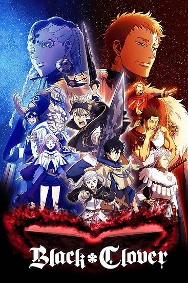 black clover poster